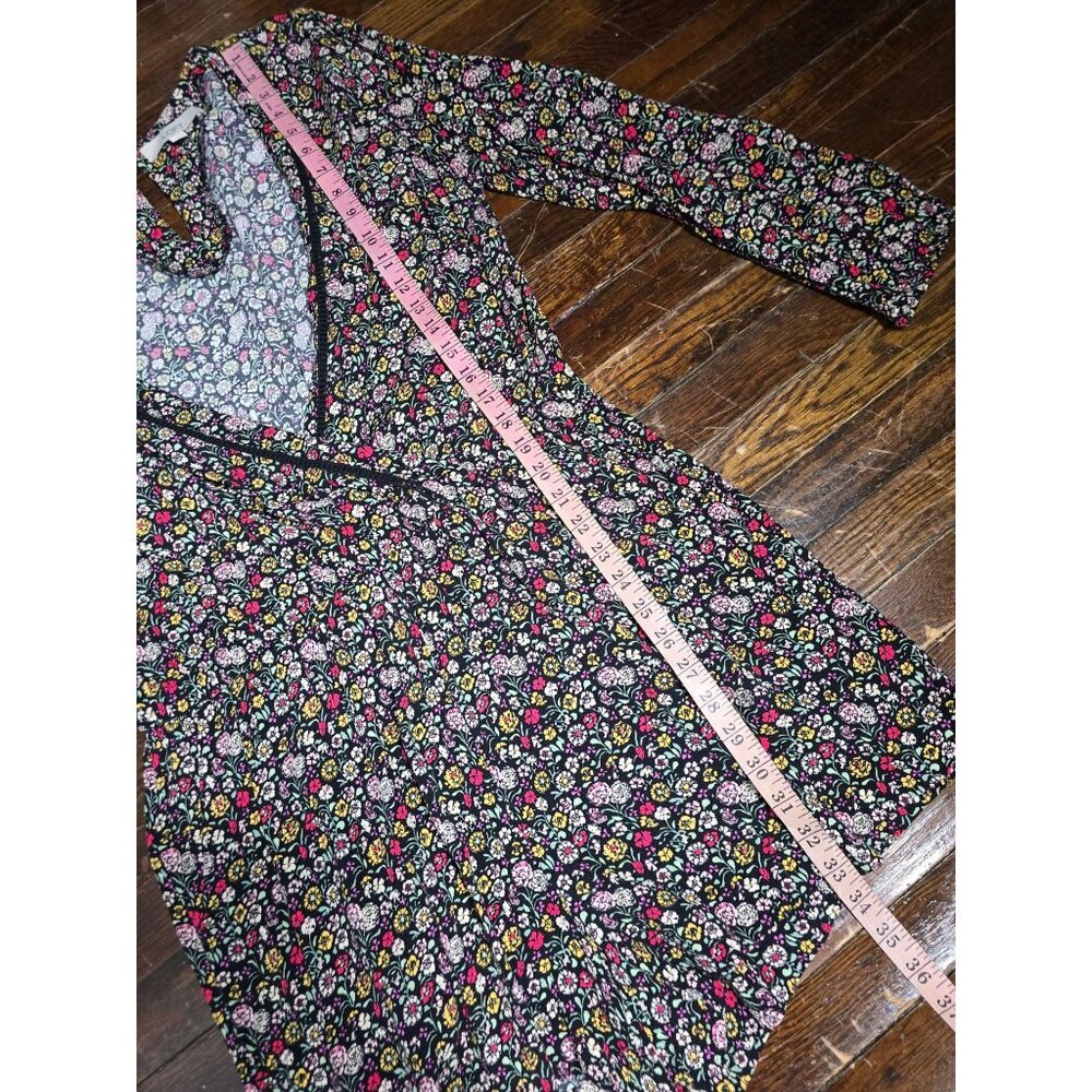 LOFT Floral v-neck Romper Large Botanical Cottagecore Spring - Picture 10 of 16